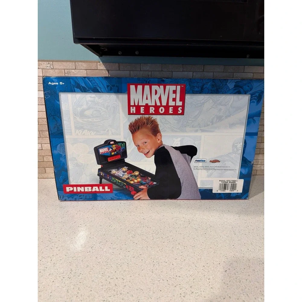 Marvel Heroes 2006‎ Tabletop Pinball Machine Working